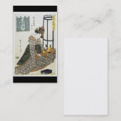 Visitekaartje voor oude Japanse kunst (Voorkant / Achterkant)