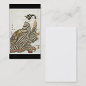 Visitekaartje voor oude Japanse kunst (Voorkant / Achterkant)