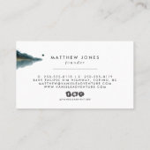 Visitekaartje voor outdooravontuur-Logo (Achterkant)