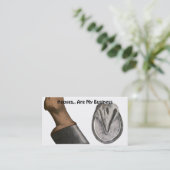 Visitekaartje voor paarden (Staand voorkant)