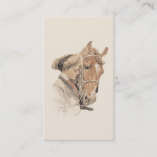 Visitekaartje voor paarden en Lady Gorgood