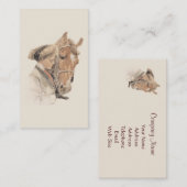 Visitekaartje voor paarden en Lady Gorgood (Voorkant / Achterkant)