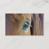 Visitekaartje voor paardenzicht (Achterkant)