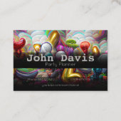 Visitekaartje voor partijplanner (Achterkant)