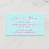 Visitekaartje voor partijplanner (Achterkant)