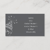 Visitekaartje voor partijplanner (Achterkant)