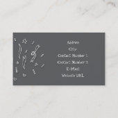 Visitekaartje voor partijplanner (Achterkant)