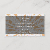 Visitekaartje voor partijplanner (Achterkant)