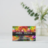 Visitekaartje voor partijplanner (Staand voorkant)