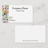 Visitekaartje voor partijplanner (Voorkant / Achterkant)