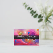 Visitekaartje voor partijplanner (Staand voorkant)