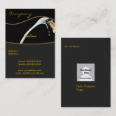 Visitekaartje voor partijservice (Voorkant / Achterkant)