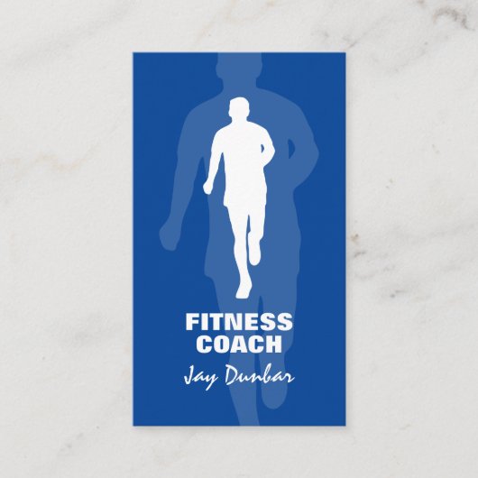 Visitekaartje voor persoonlijke geschiktheidscoach (Voorkant)