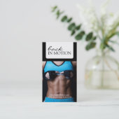 Visitekaartje voor persoonlijke trainers (Staand voorkant)