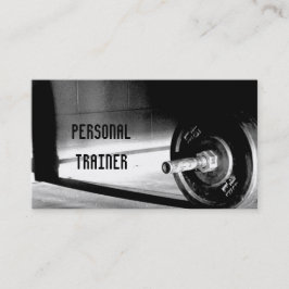 Visitekaartje voor persoonlijke trainers