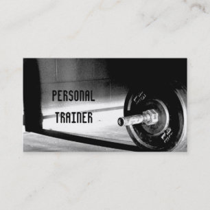 Visitekaartje voor persoonlijke trainers