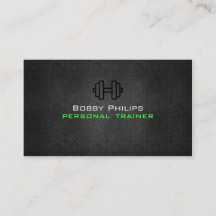 Visitekaartje voor persoonlijke trainers