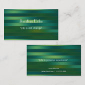 Visitekaartje voor persoonlijke trainers (Voorkant / Achterkant)