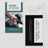 Visitekaartje voor persoonlijke trainers (Voorkant / Achterkant)