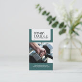 Visitekaartje voor persoonlijke trainers (Staand voorkant)