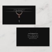 Visitekaartje voor persoonlijke trainers (Voorkant / Achterkant)