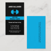 Visitekaartje voor persoonlijke trainers (Voorkant / Achterkant)