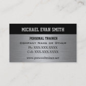 Visitekaartje voor persoonlijke trainers
