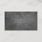 Visitekaartje voor persoonlijke trainers (Achterkant)