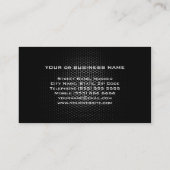 Visitekaartje voor persoonlijke trainers (Achterkant)