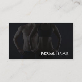 Visitekaartje voor persoonlijke trainers