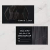 Visitekaartje voor persoonlijke trainers (Voorkant / Achterkant)