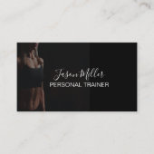 Visitekaartje voor persoonlijke trainers | Geschik (Voorkant)
