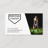 Visitekaartje voor persoonlijke trainers | Geschik (Voorkant)