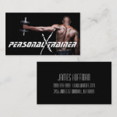 Visitekaartje voor persoonlijke treinapparatuur (Voorkant / Achterkant)