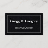 Visitekaartje voor platte/basiscursieverbinder (Voorkant)