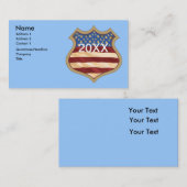 Visitekaartje voor politieke campagne (Voorkant / Achterkant)