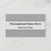 Visitekaartje voor procureur-generaal (Voorkant)