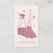 Visitekaartje voor professioneel onderhoud en huis (Voorkant)