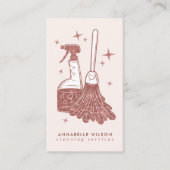 Visitekaartje voor professioneel onderhoud en huis (Voorkant)