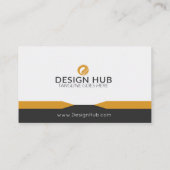 Visitekaartje voor professionele onroerend goed (Achterkant)