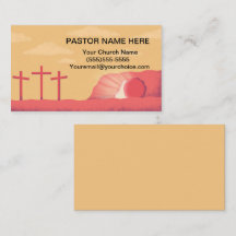 Visitekaartje voor professionele pastor