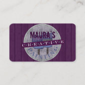 Visitekaartje voor professionele schilders (Voorkant)