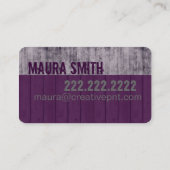 Visitekaartje voor professionele schilders (Achterkant)