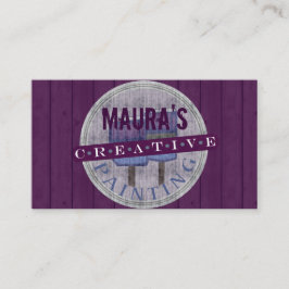 Visitekaartje voor professionele schilders