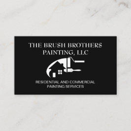 Visitekaartje voor professionele verf