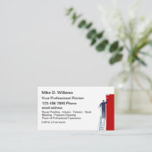 Visitekaartje voor professionele verf bewerken (Staand voorkant)