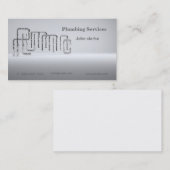 Visitekaartje voor pruimen of verhandelen (Voorkant / Achterkant)