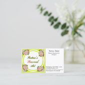 visitekaartje voor: Ratna's seizoenskunst (Staand voorkant)