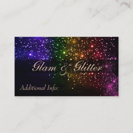 Visitekaartje voor regenboog (Voorkant)