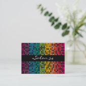 Visitekaartje voor regenbooggloed (Staand voorkant)